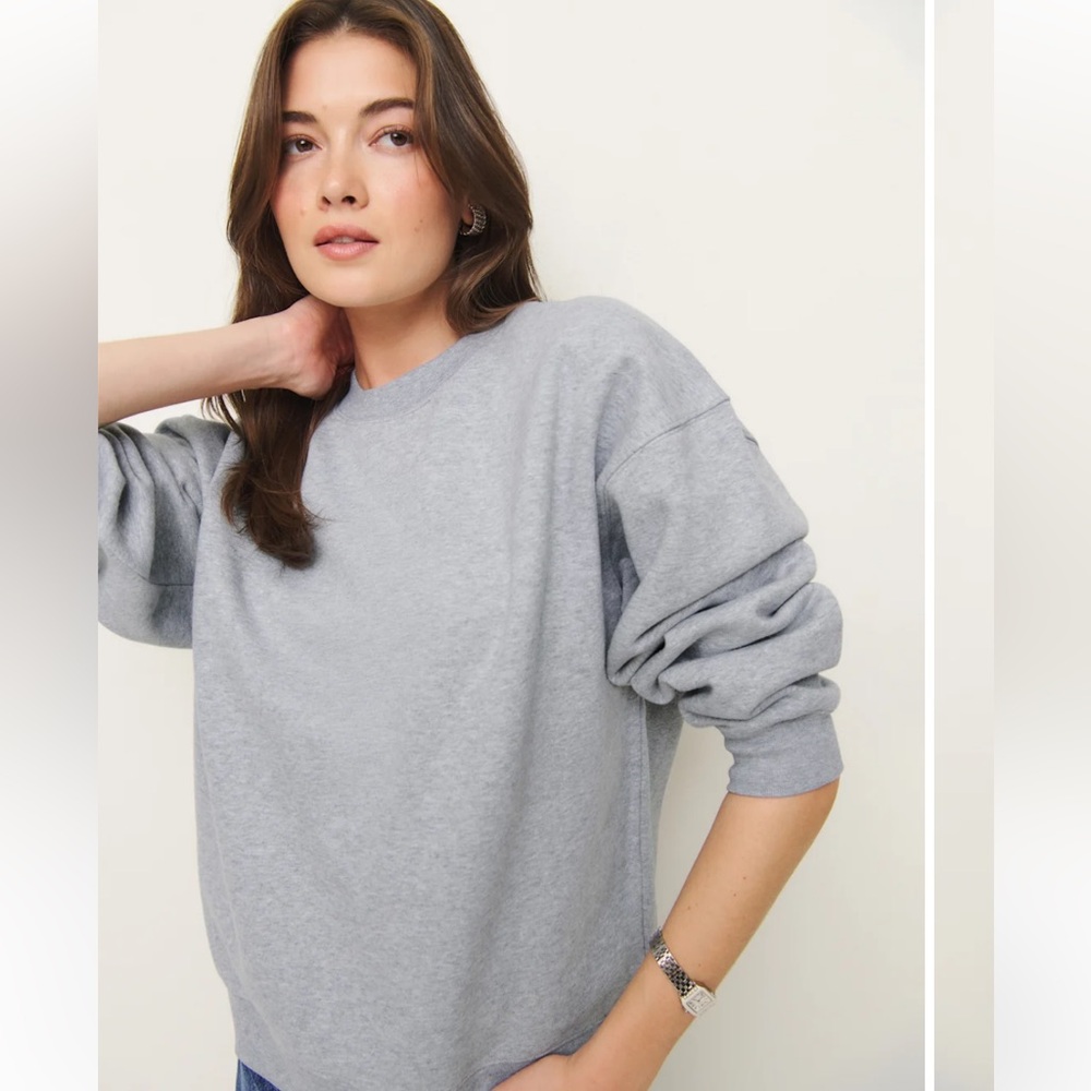 Reformation Rio Sweatshirt- Organic Cotton